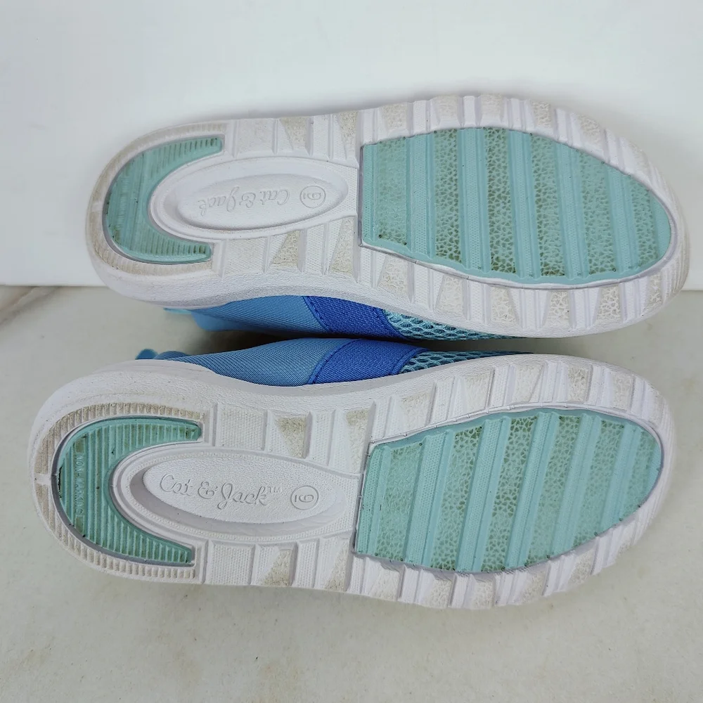 Cat & Jack Toddler Austen Water Shoes Hook Loop Closure, Sz 9